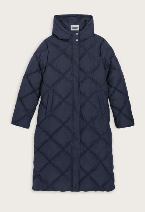 Mid-length puffer jacket