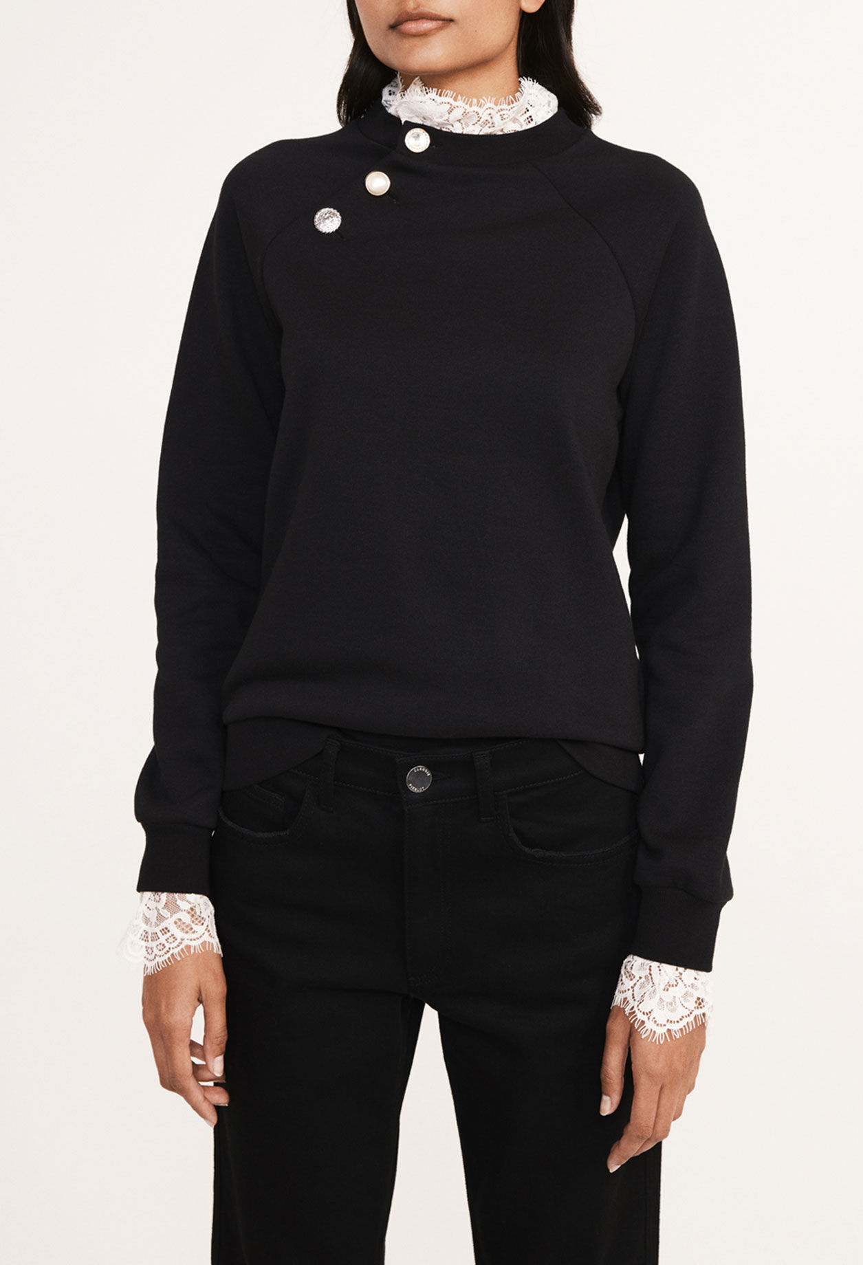 Sweatshirt à col