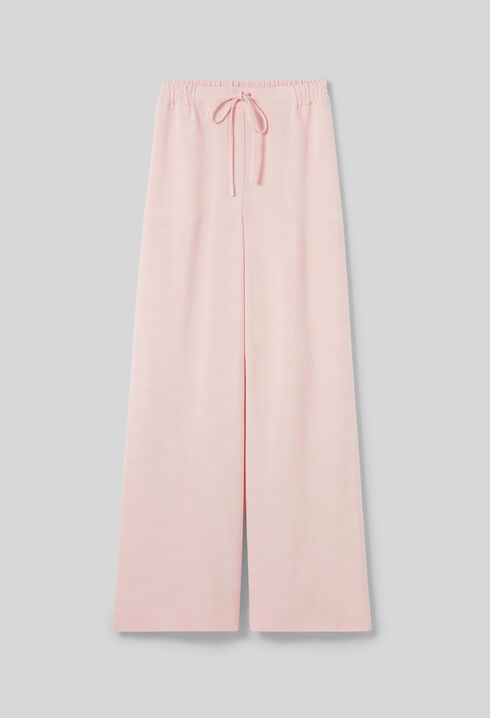 String wide-leg trousers