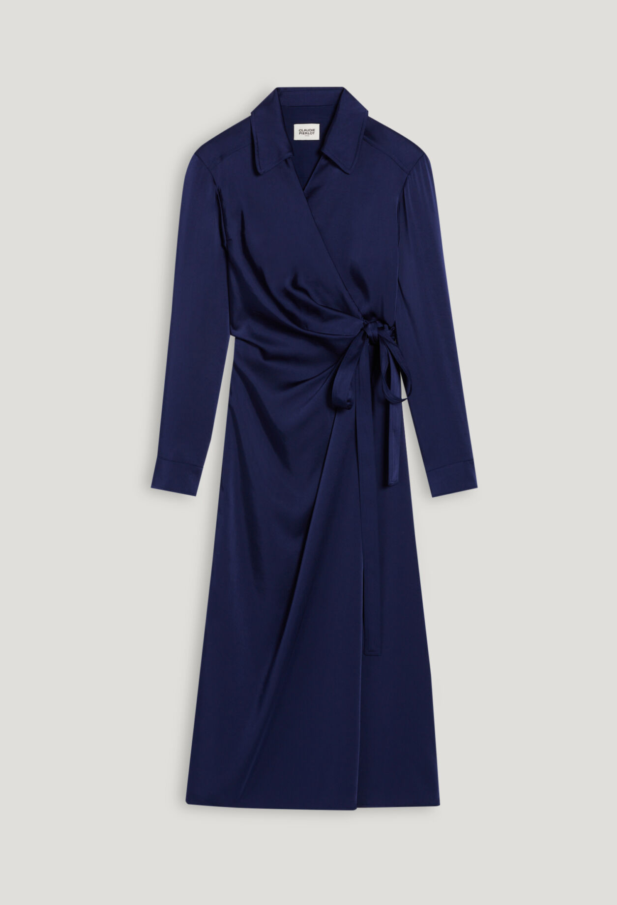 Midi wrap dress