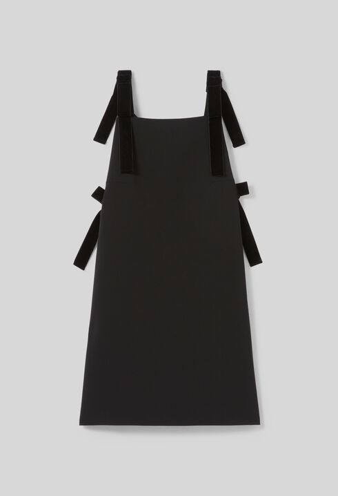 Robe courte velours