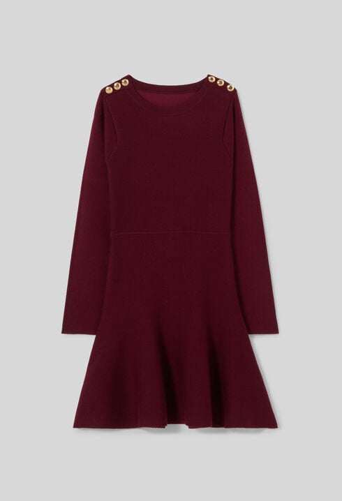 Robe maille patineuse