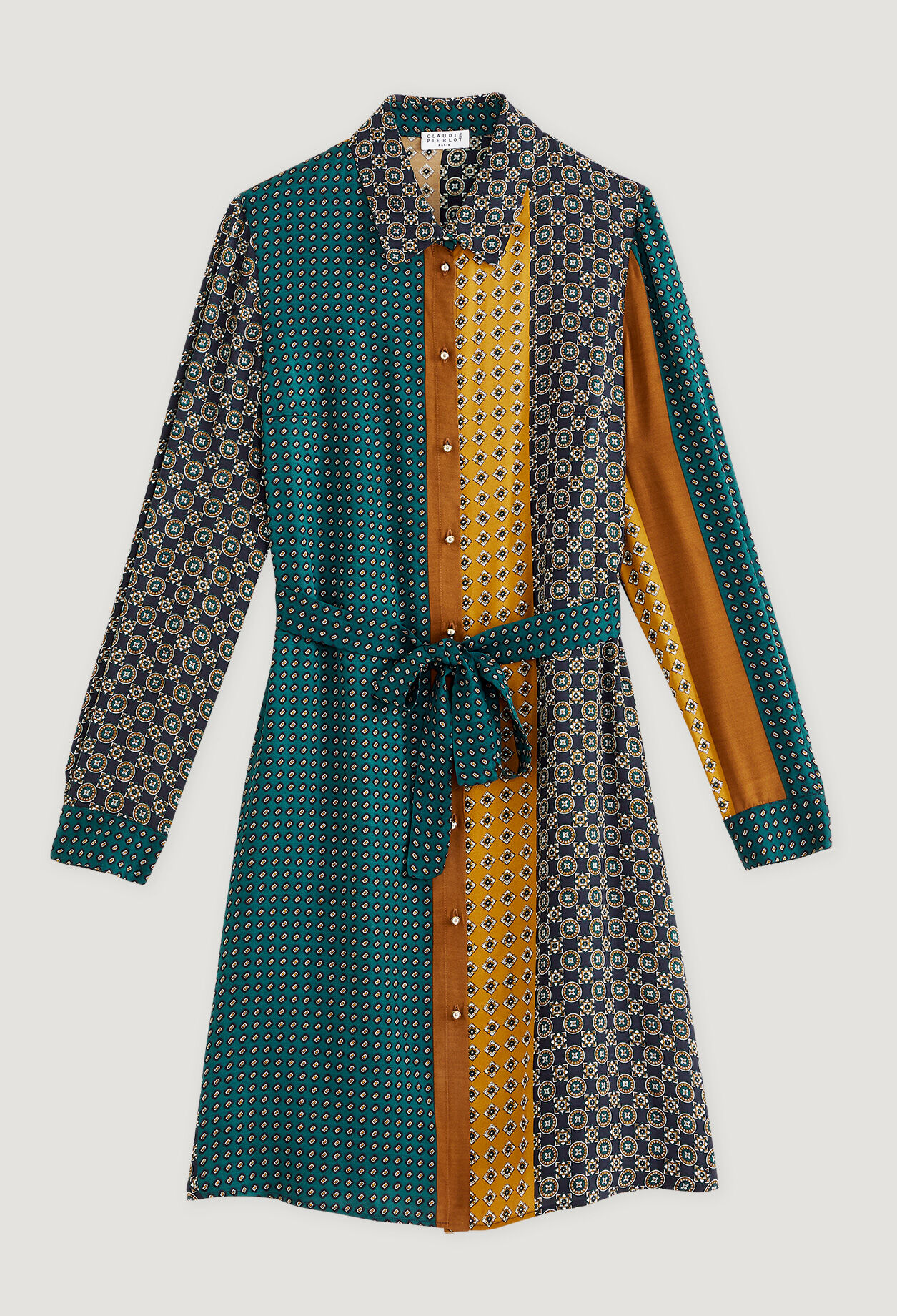 Robe-chemise imprimée