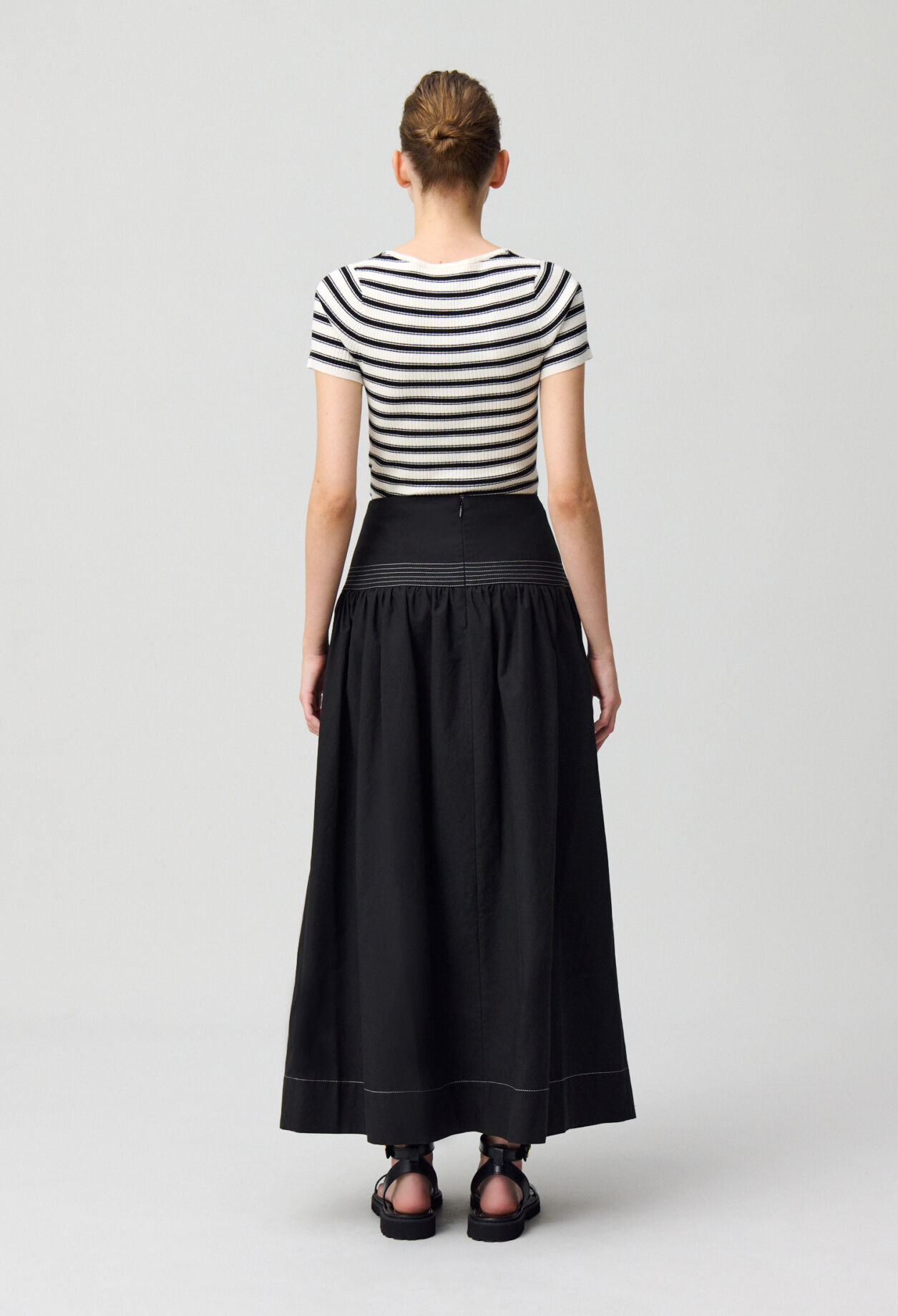 Long Basque Skirt