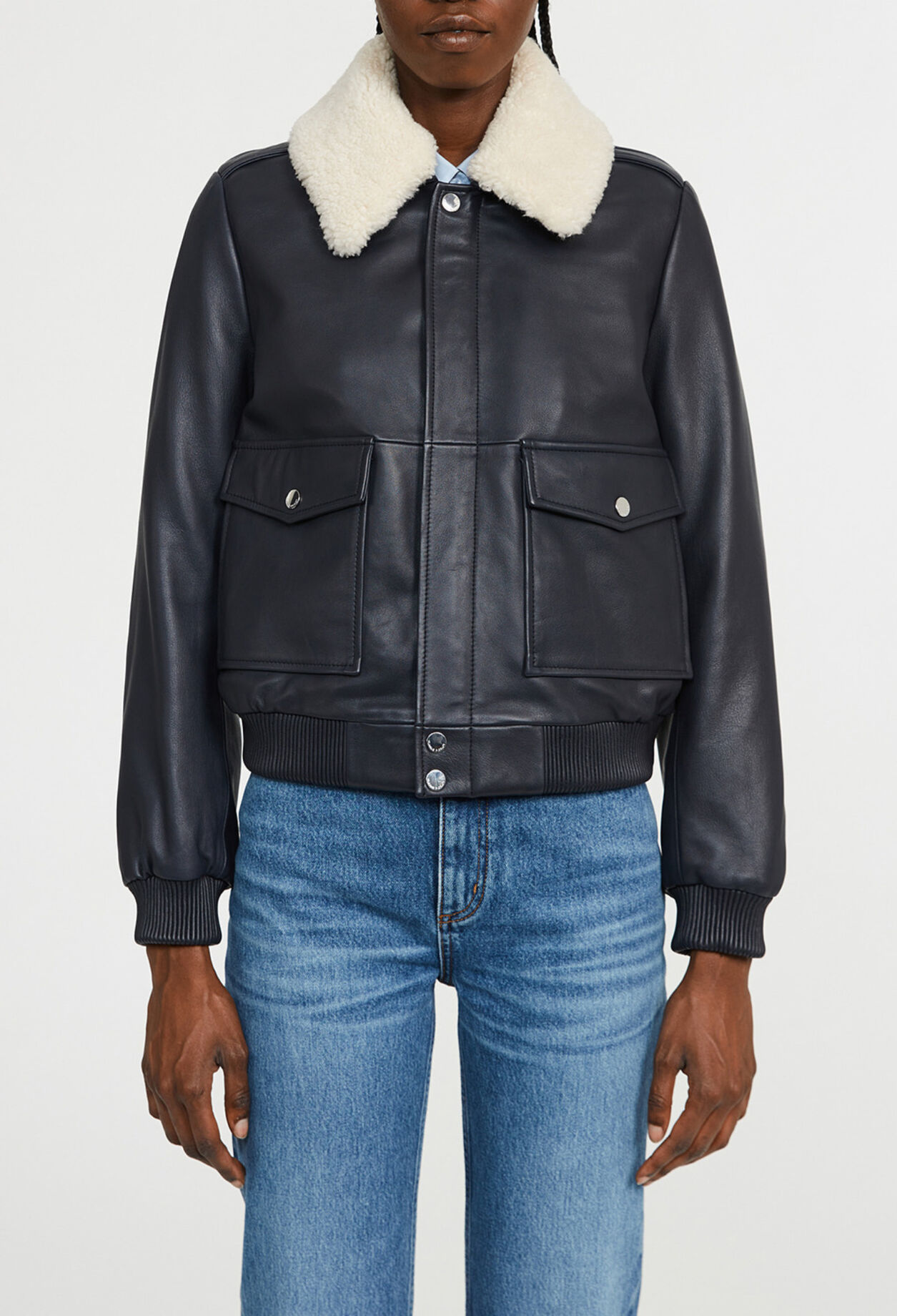 Leather jacket