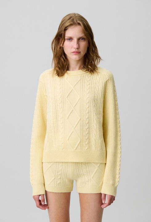 Pull jacquard large