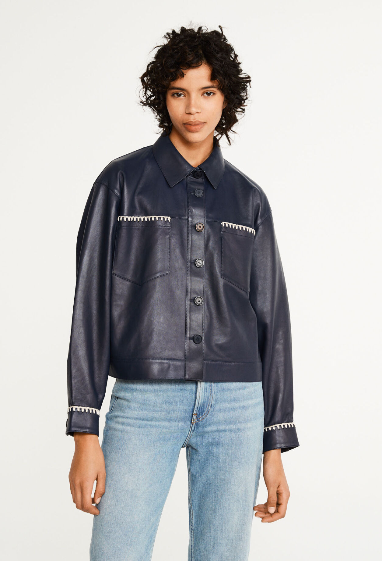 Leather jacket