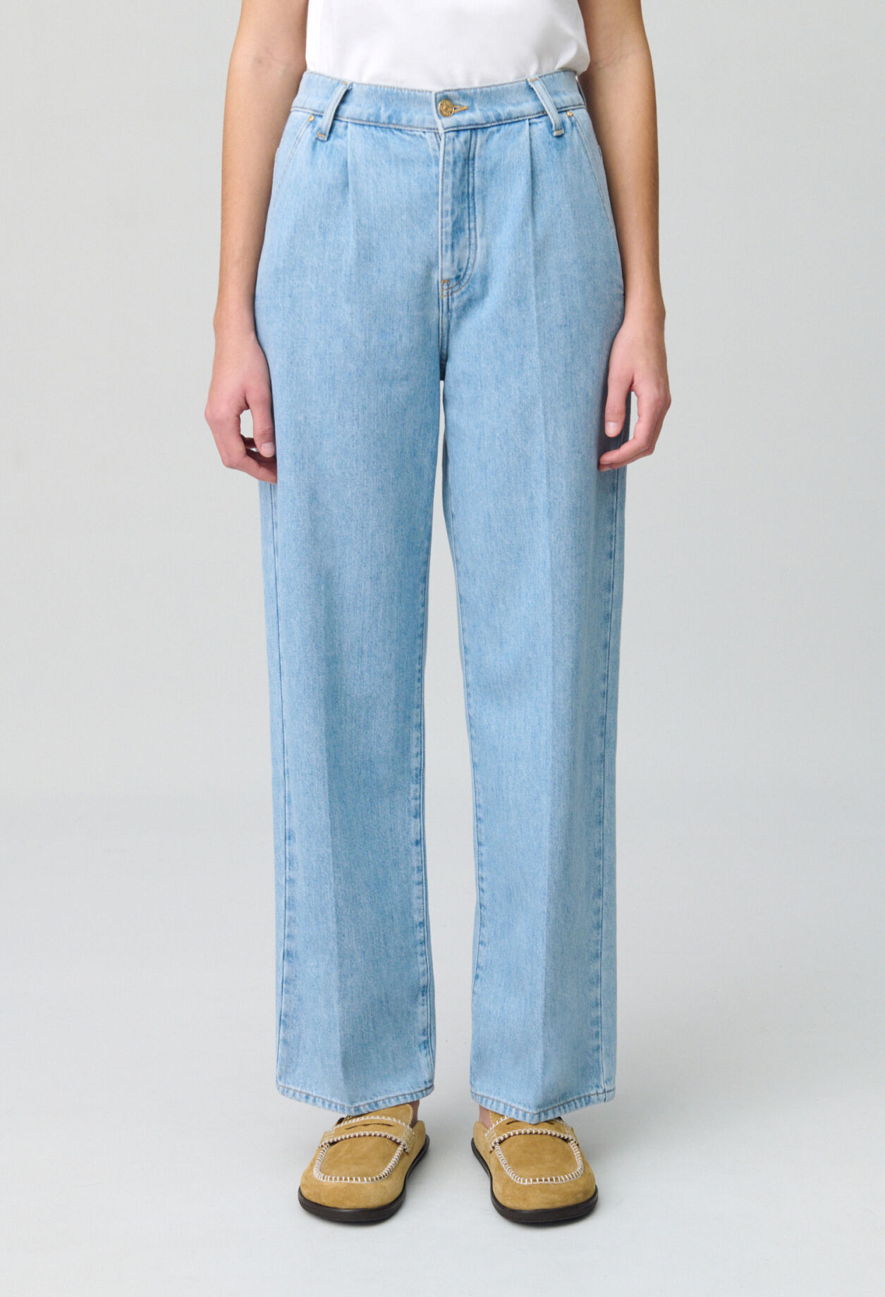 Marc wide-leg denim jeans
