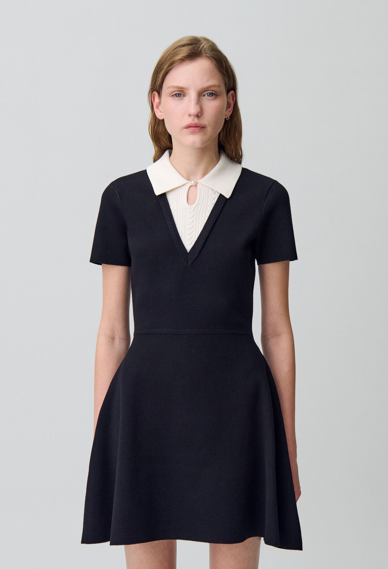 Robe courte patineuse