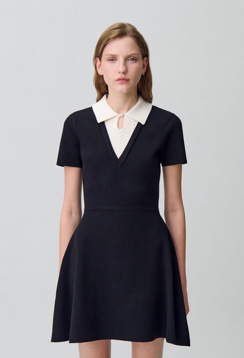 Robe courte patineuse