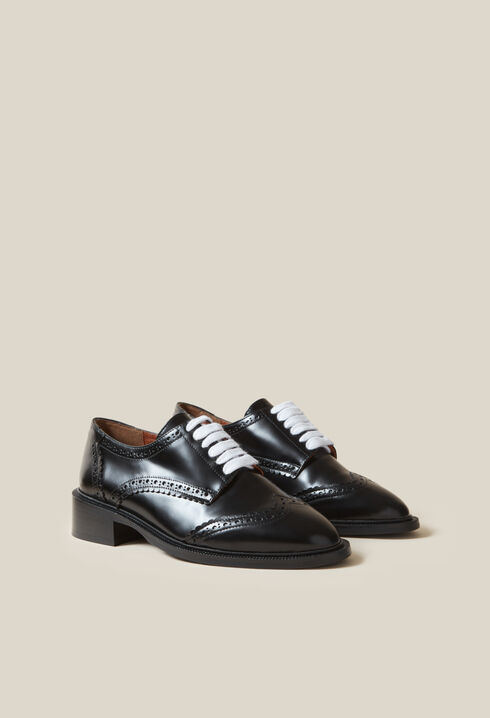 Derbies cuir vernis