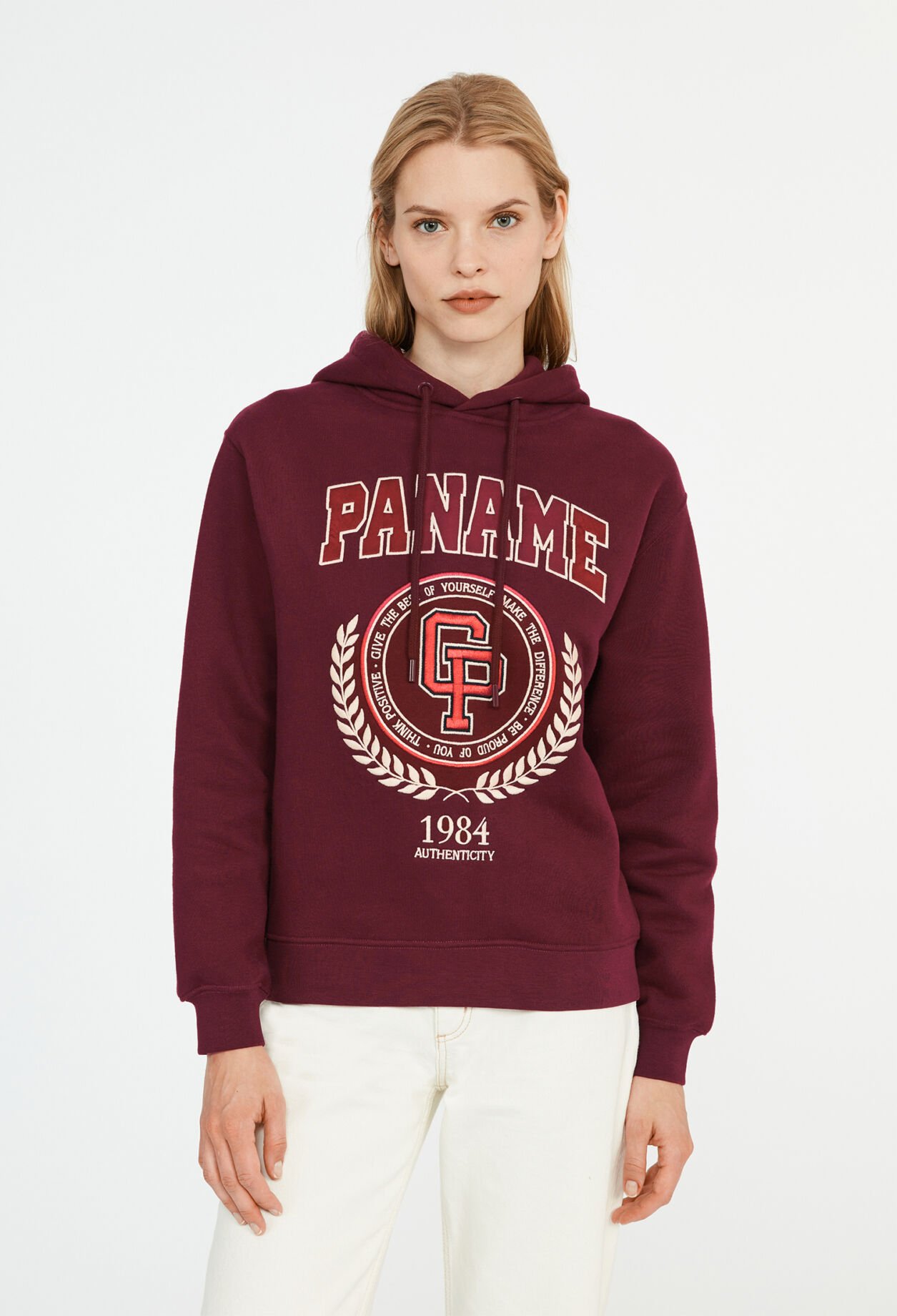 Sweatshirt à capuche coton