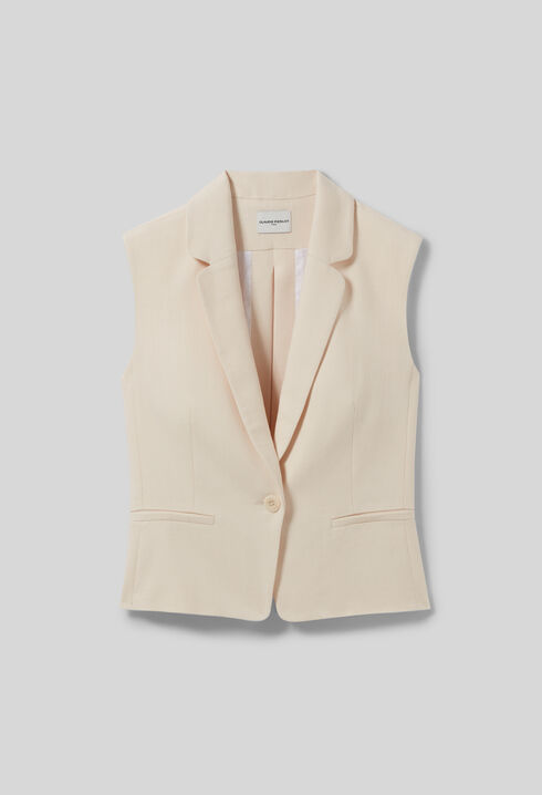 Veste de tailleur sans manches