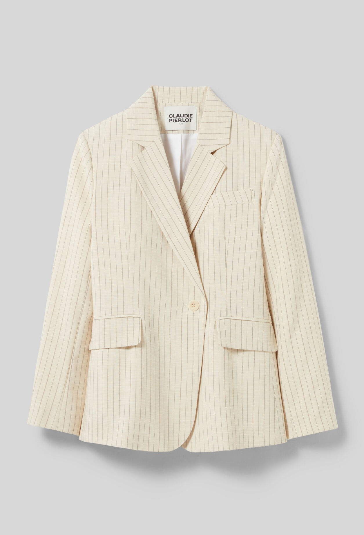 Veste tailleur à rayures