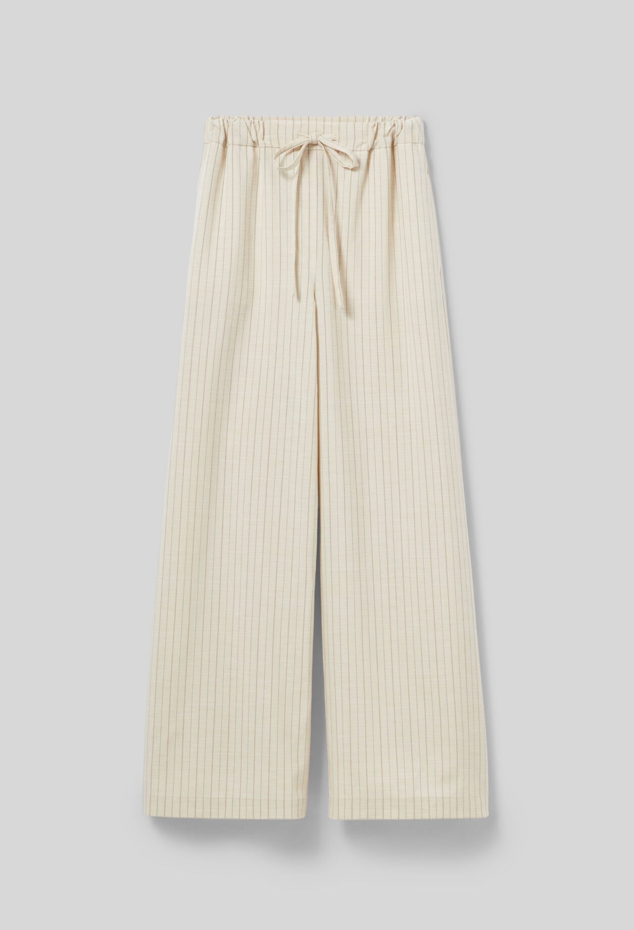 Wide striped trousers