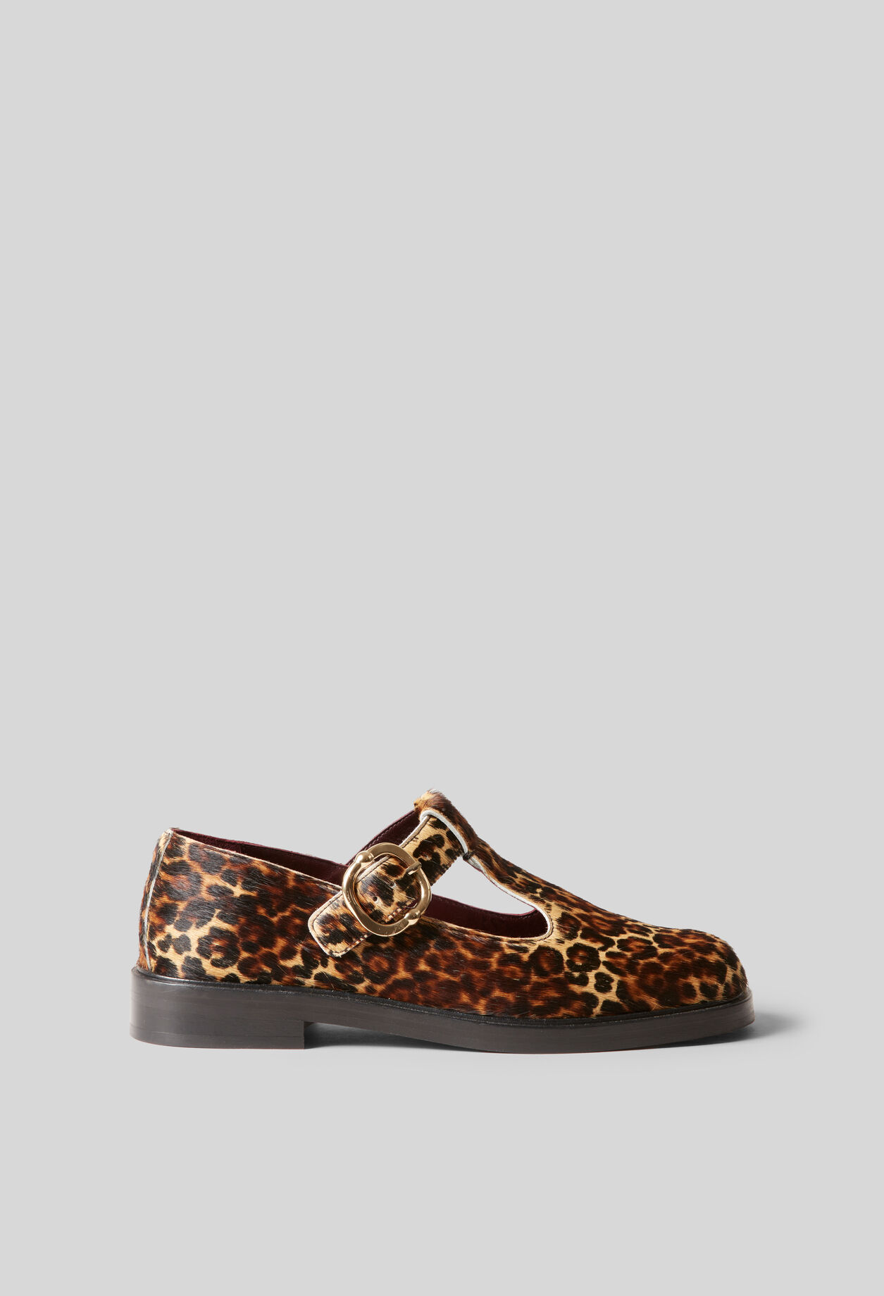 Leopard Leather Baby Shoes