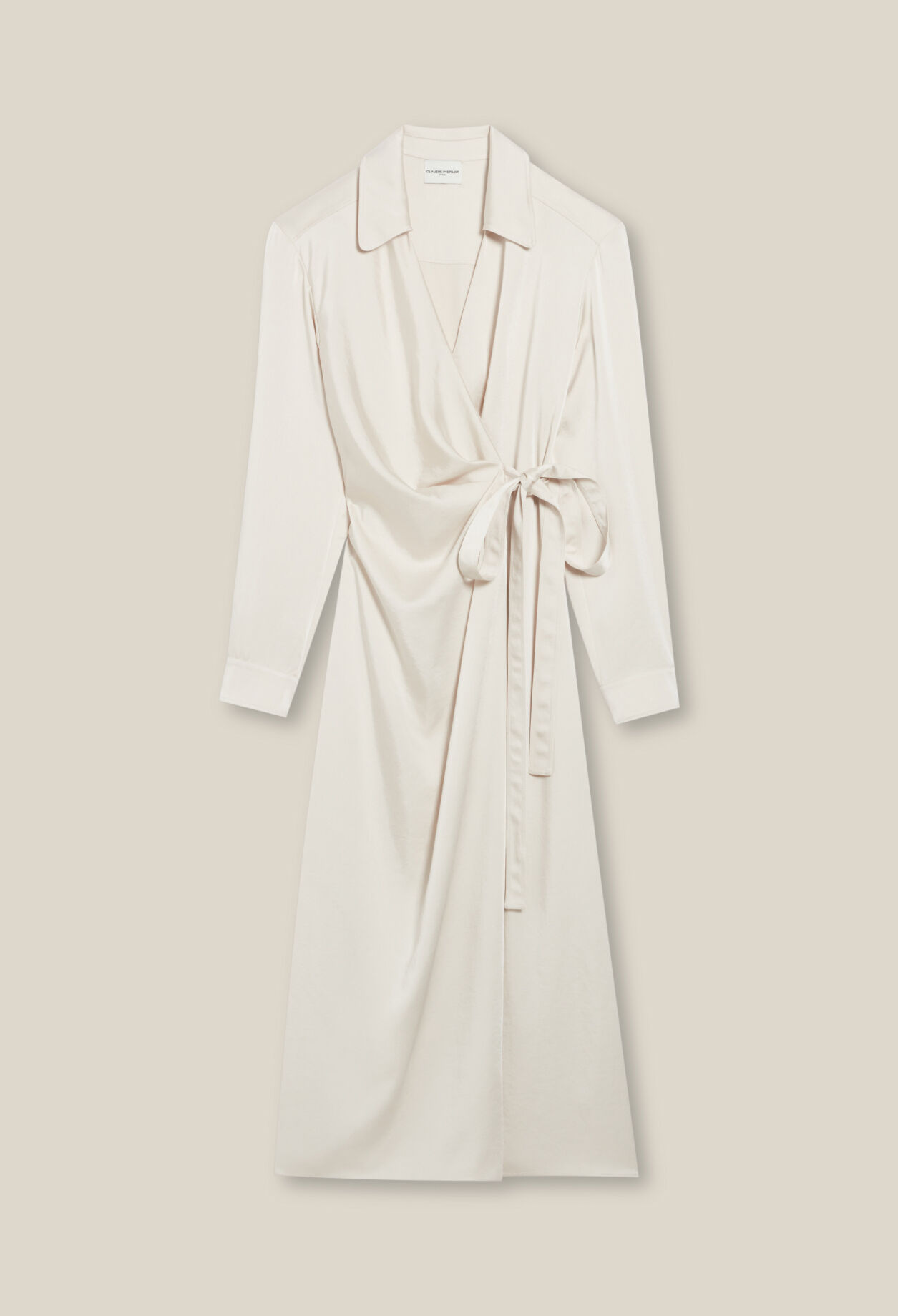 Midi wrap dress