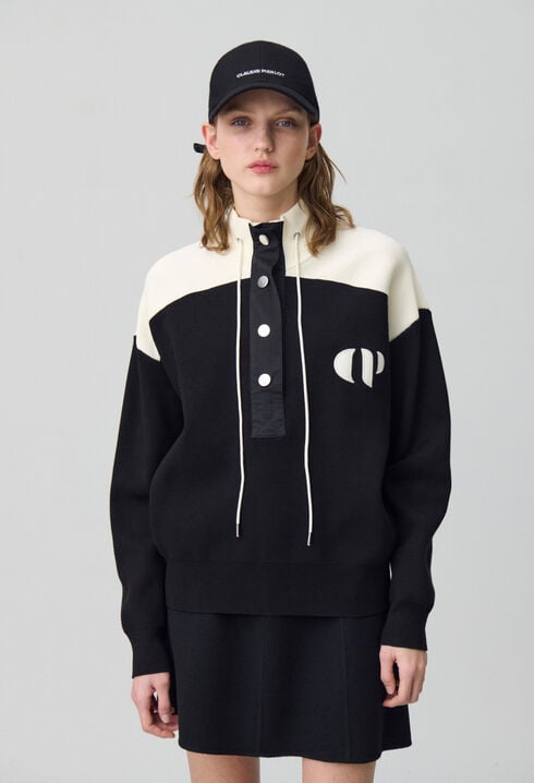 Sweatshirt Minimum col camionneur