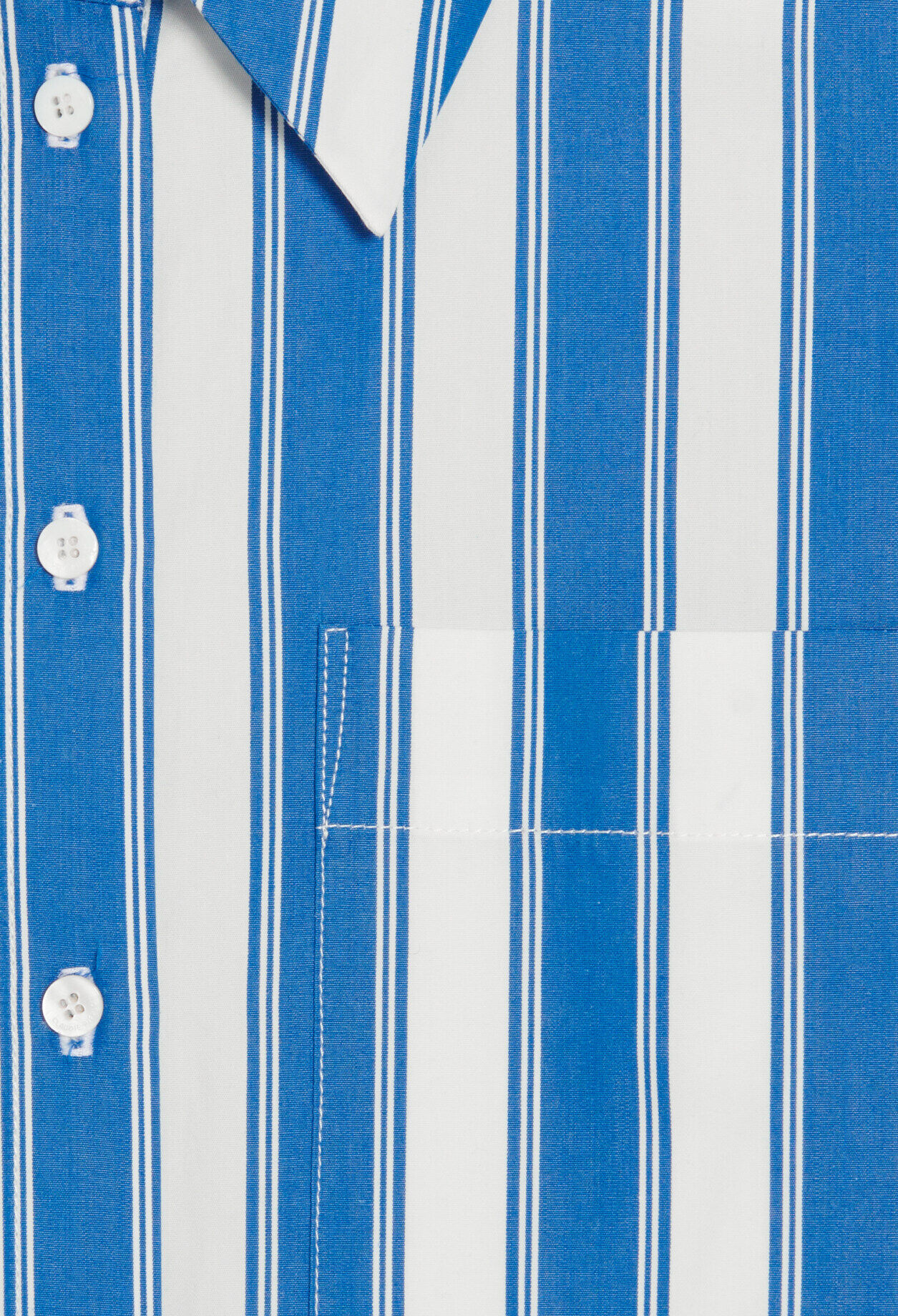 Chemise rayures bleue