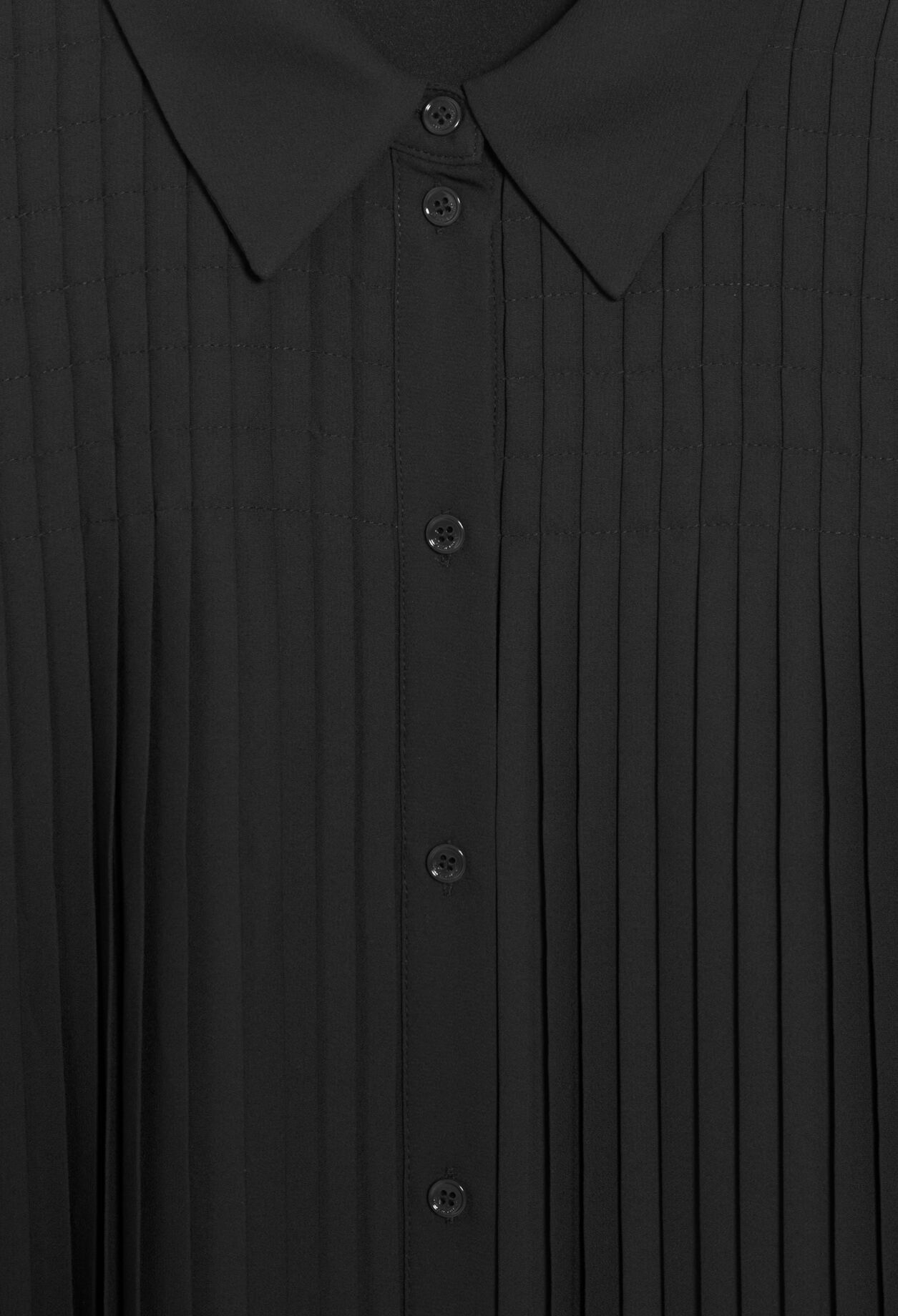 Robe courte plissée