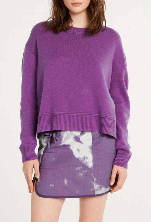 Purple pullover