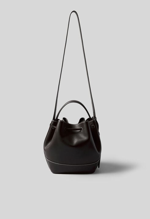 Sac seau cuir