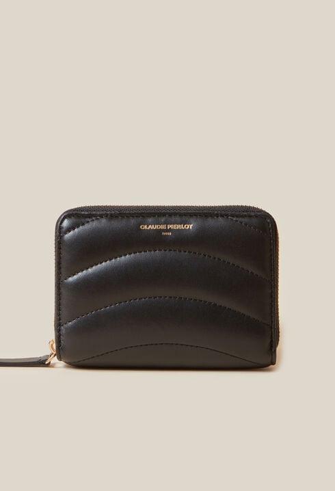 Portefeuille Alba cuir matelassé