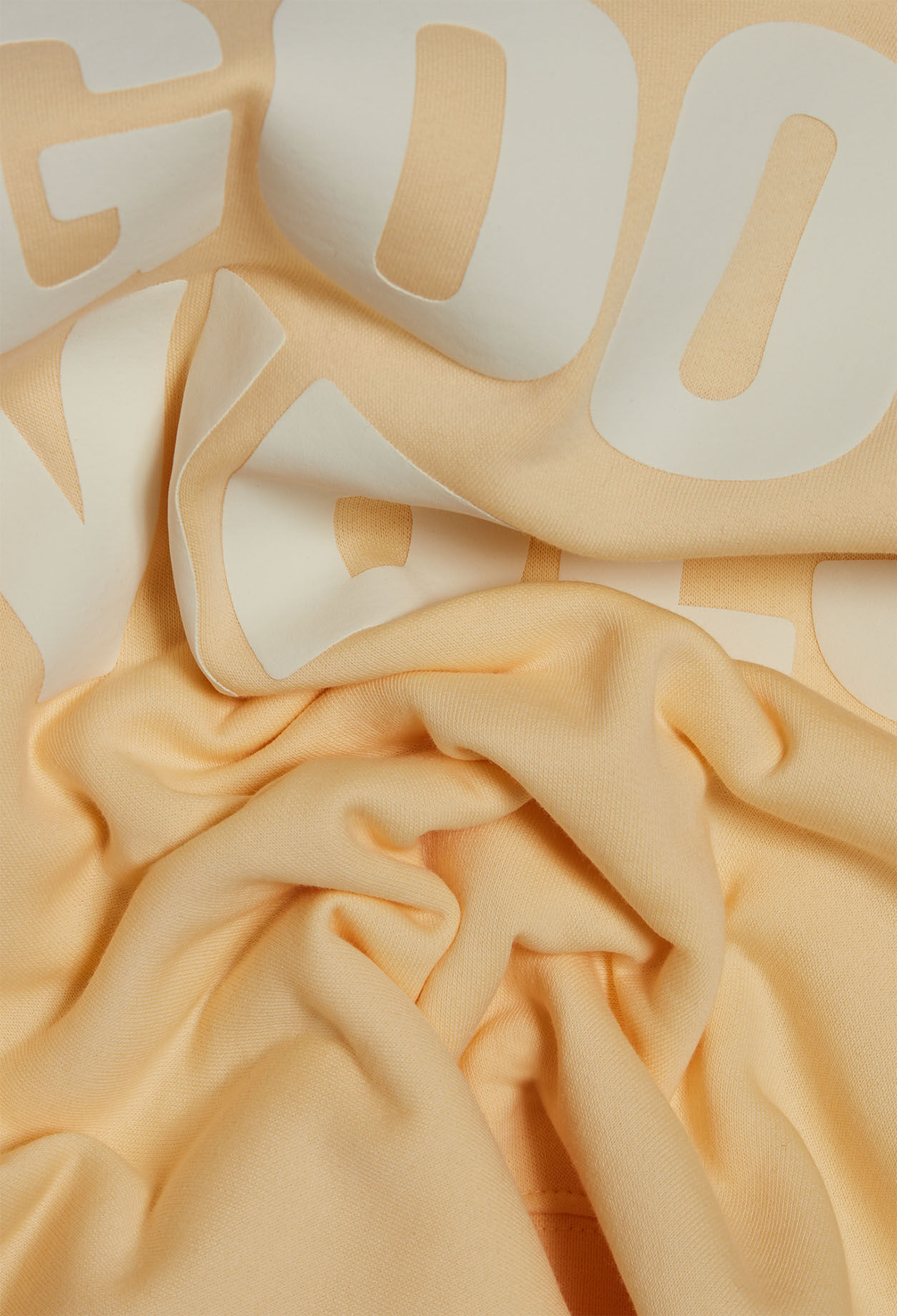 Sweatshirt jaune pâle
