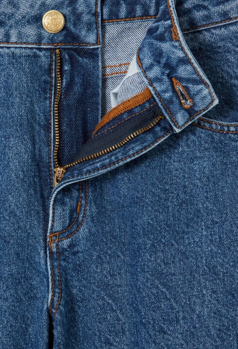 Jean denim droit large
