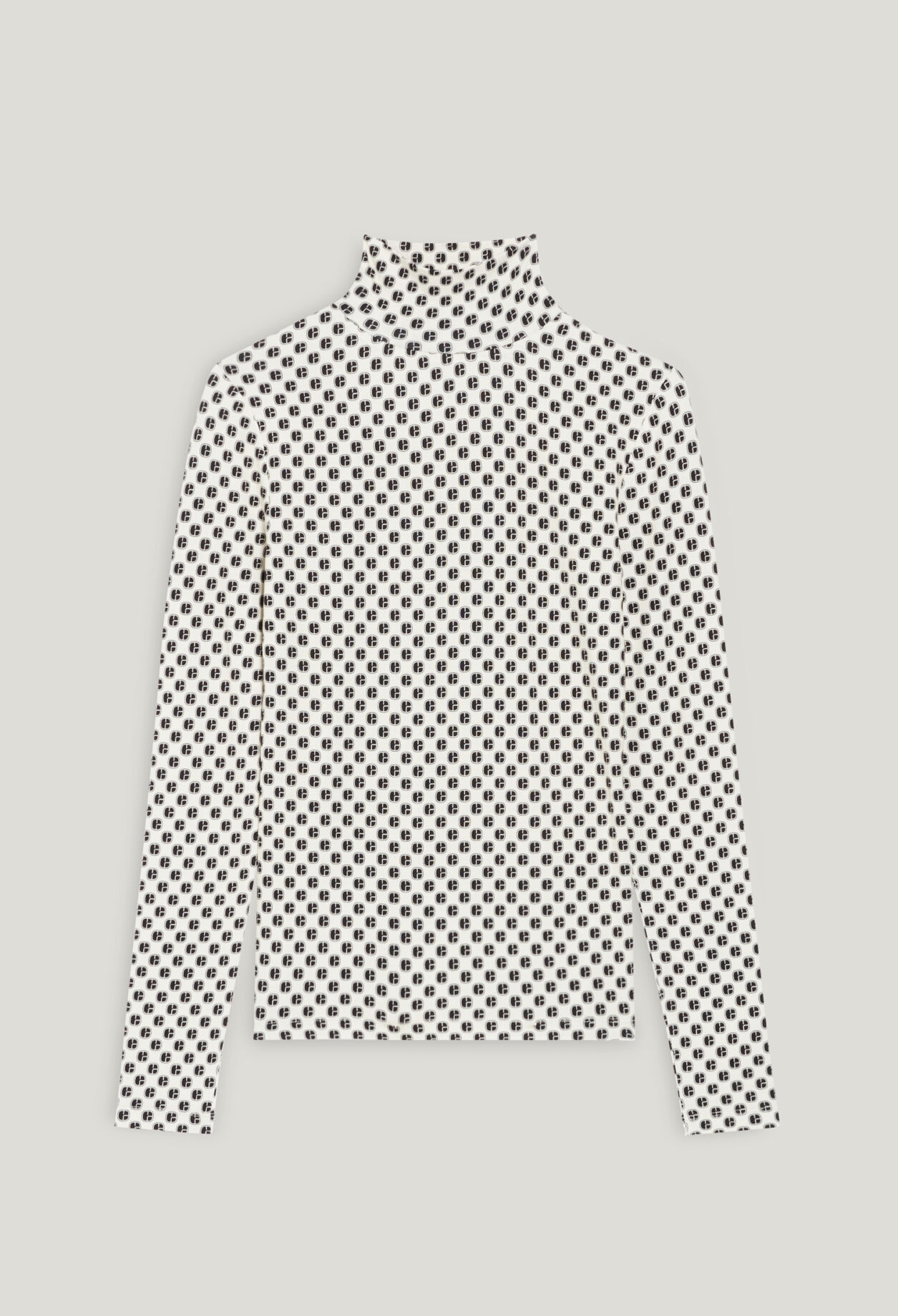 Pull imprimé monogramme CP