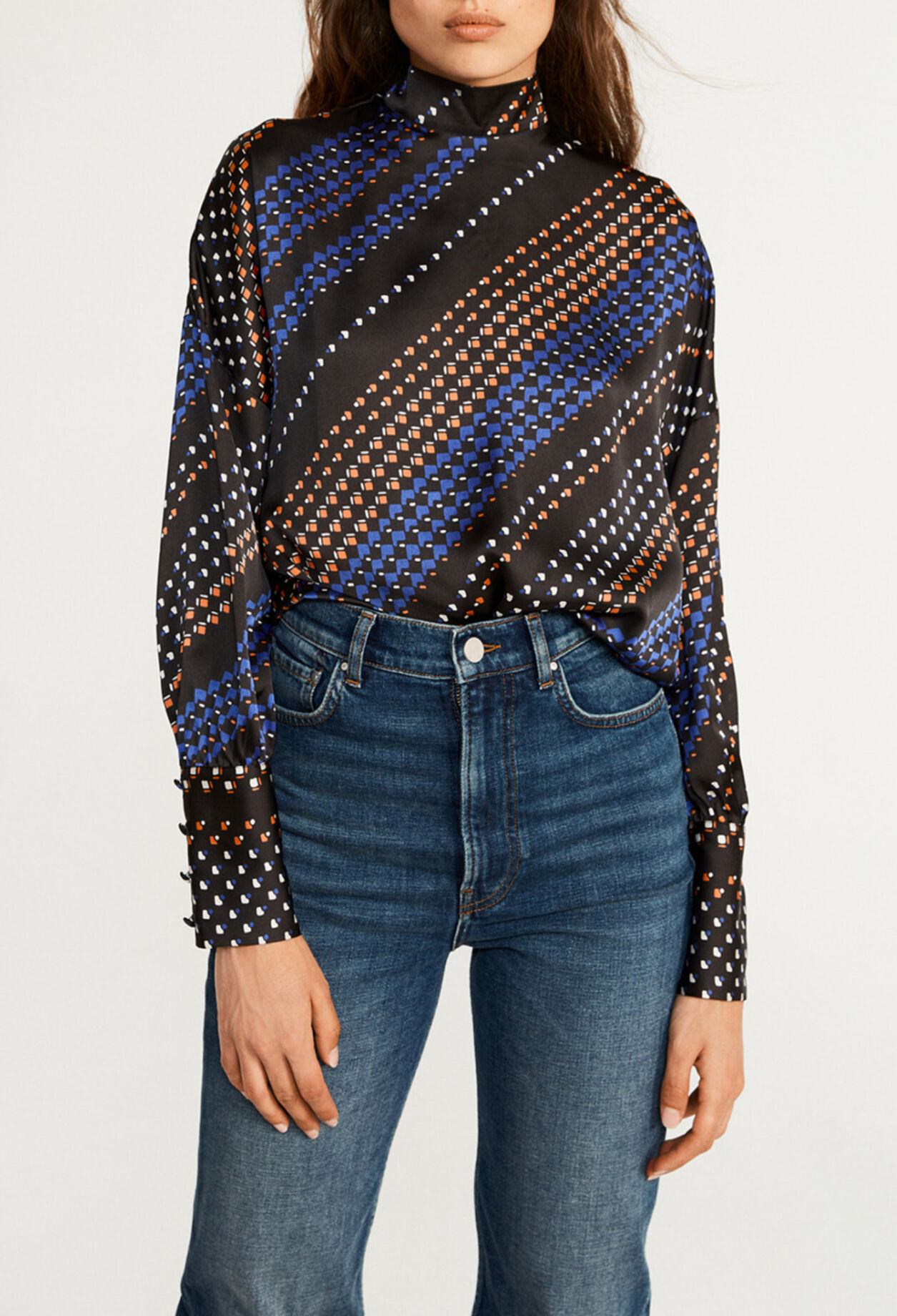Patterned blouse