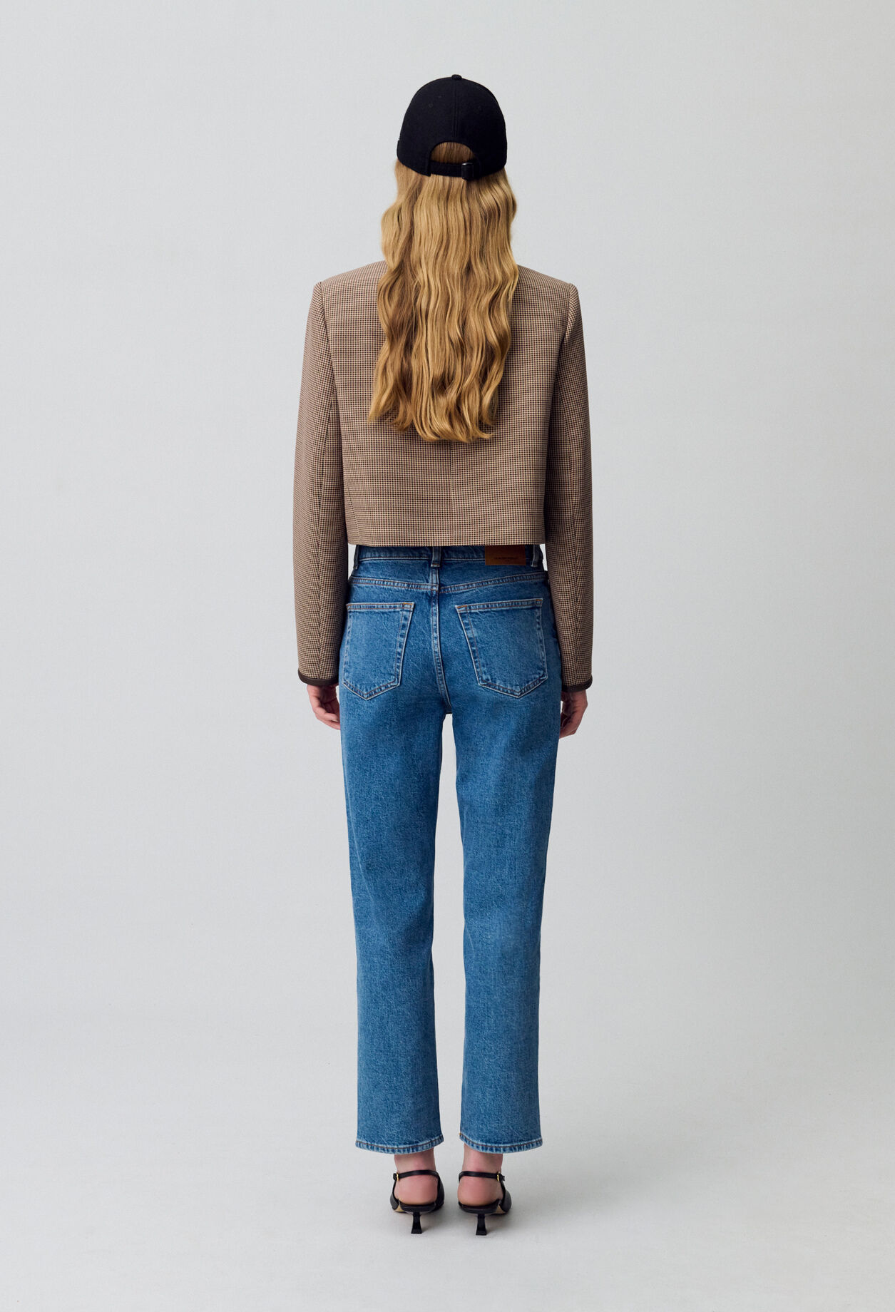 Jean Toto slim 7/8ème bleu délavé