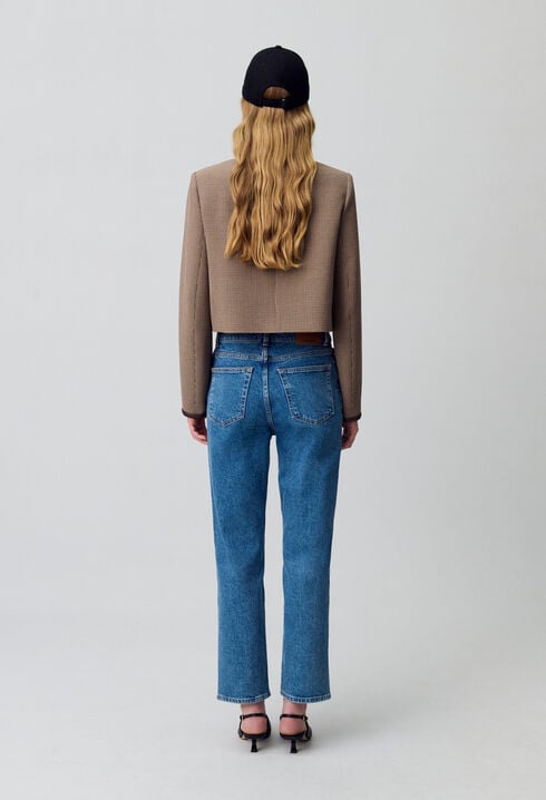 Toto Slim 7/8 jeans faded blue