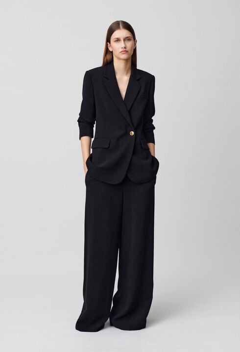 Veste tailleur boutonnée