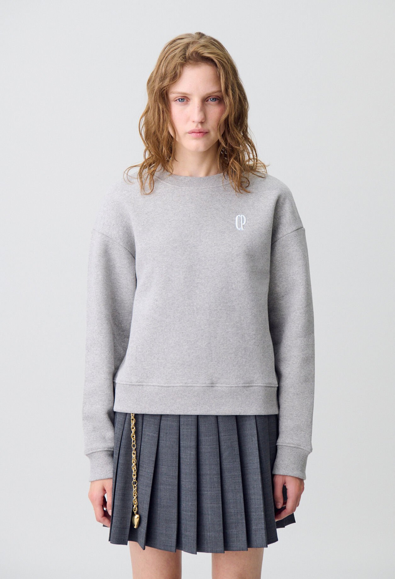 Sweatshirt col foulard