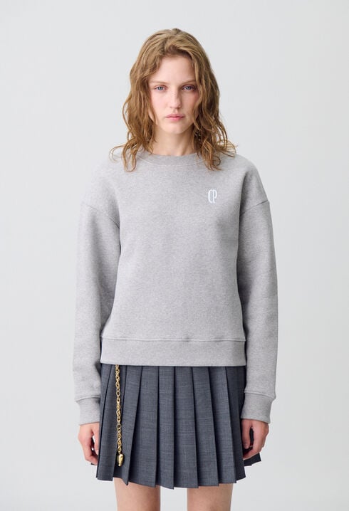 Sweatshirt col foulard