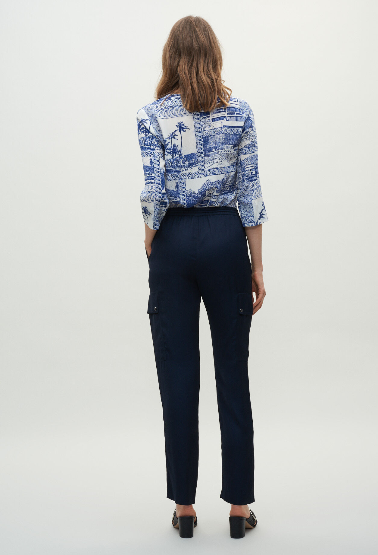Floaty trousers with pockets