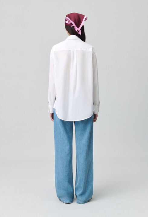 Chemise classique droite