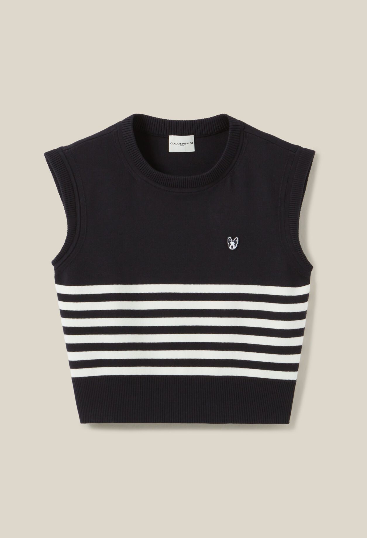 Striped Toto Sleeveless Top