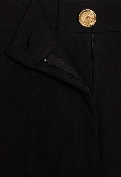 Pantalon taille haute slim