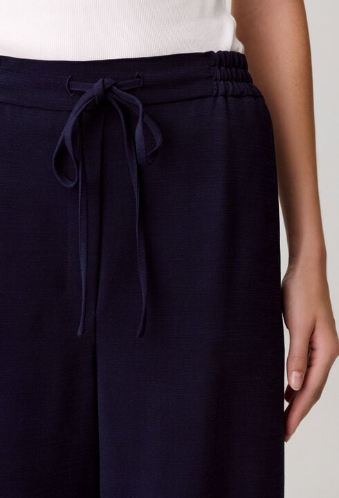 String wide-leg trousers