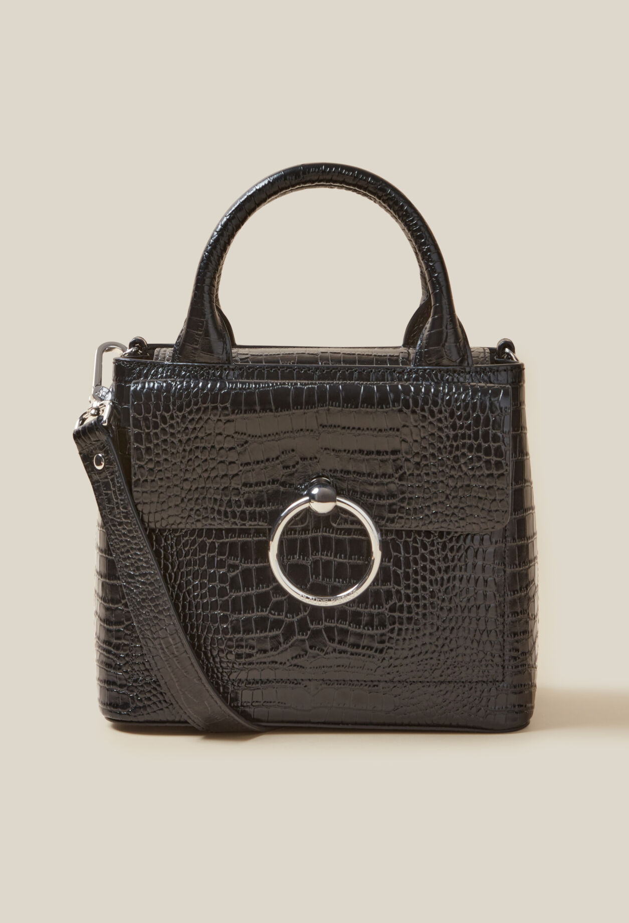 Sac claudie pierlot croco top