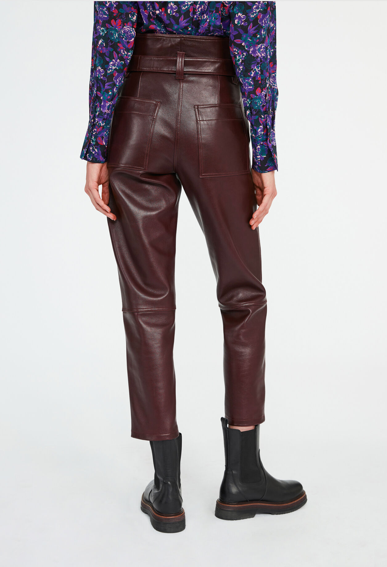Leather trousers