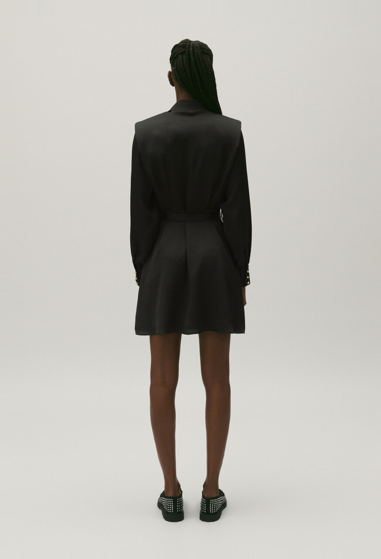 Robe chemise cintrée