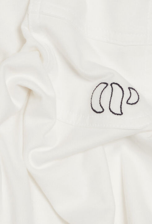 T-shirt manches courtes écru