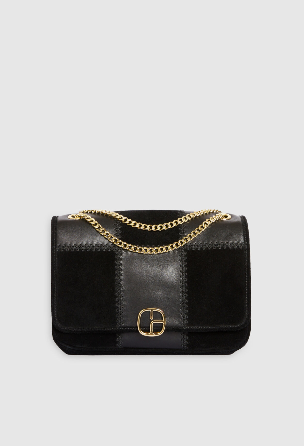 Black leather Angelo bag