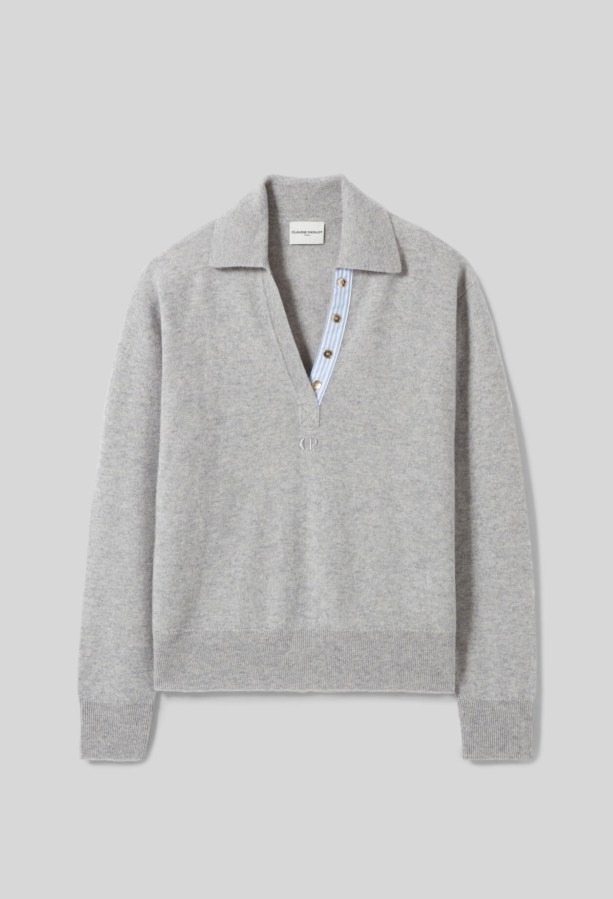 Wool Polo Jumper