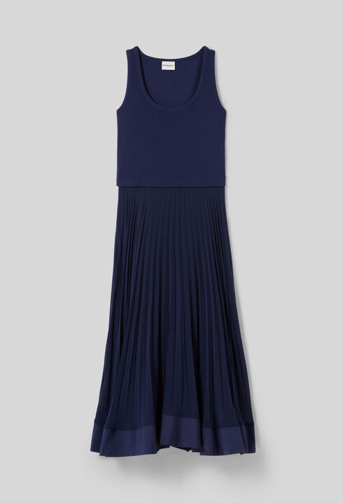 Illusion effect maxi dress