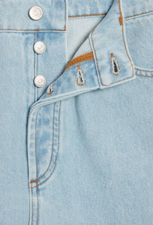 Faded blue Louis flare jeans