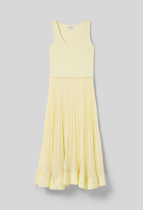 Robe longue trompe l'œil